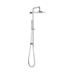 Crosswater regendouche 25cm zonder kraan met handdouche en glijstang 75cm chroom SW73337