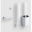 Clou Fold toilet accessoireset mat wit SW809561