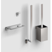 Clou Fold toilet accessoireset rvs geborsteld SW809562