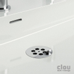 Clou Wash Me plug voor siliconen waterstop rvs Chroom SW9441