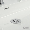 Clou Wash Me plug voor siliconen waterstop rvs geborsteld SW9442