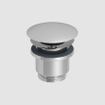 Clou InBe afvoerplug niet afsluitbaar Chroom SW9802