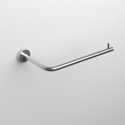 Clou Slim toiletrolhouder 14.6x2.5cm zonder klep rvs geborsteld