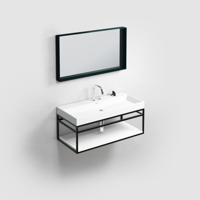 Clou Frame planchet 86.8x42cm inleg Aluite wit