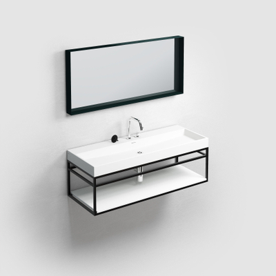 Clou Frame planchet 106.8x42cm inleg Aluite wit