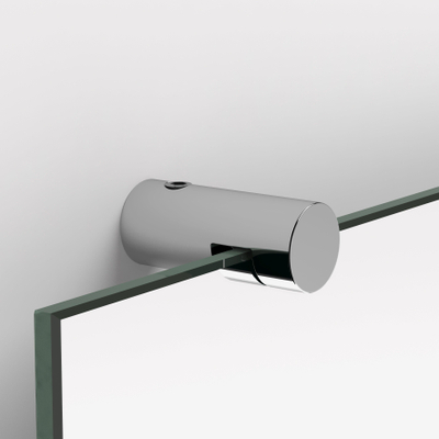 Clou Hold Me spiegelklemmen 1.5x3.5cm set van 4 rond chroom