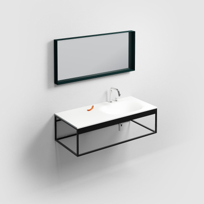 Clou Frame profielkast 110x50.3cm Zwart mat