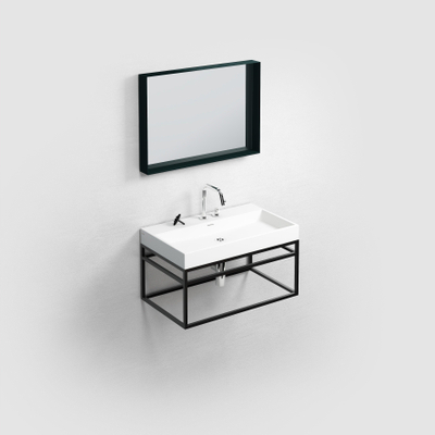 Clou Frame 70x42cm kokerprof Zwart mat