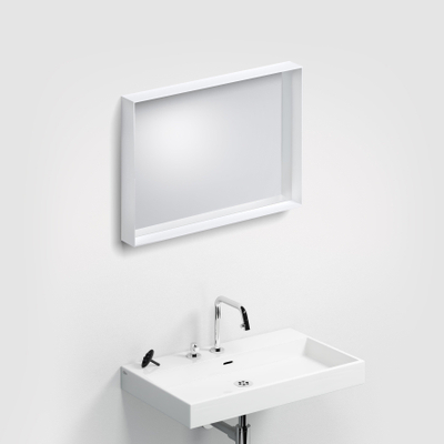 Clou Look at Me Spiegel - 70x50x8cm - rechthoek - mat wit