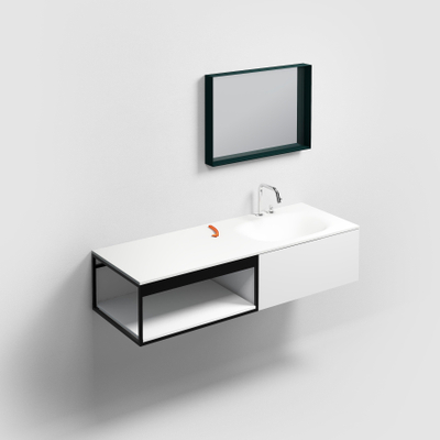 Clou Frame planchet 66.8x50.3cm inleg Aluite wit