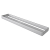 Haceka Aline Handdoekhouder dubbel 60cm Aluminium Geborsteld Aluminium SW211033