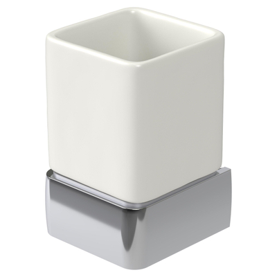 Haceka Aline Glashouder aluminium Gepolijst Aluminium