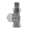 Heimeier V exact radiatorafsluiter recht dt 15 1/2 vernikkeld GA21551