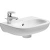 Duravit D Code fontein met kraangat links 36x27cm wit 0296238