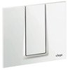Viega Visign for style 14 urinoir bedieningsplaat wit GA23026