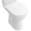 Villeroy & Boch O.novo duoblokpot diepspoel PK zonder reservoir afvoer horizontaal wit 0124120