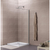 Royal plaza Hendra zijwand tbv deur 80x195cm chroom-helder clean SW64005