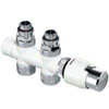 Honeywell Thera designset recht met 2 kopp.m24x16 coax wit TWEEDEKANS OUT10399