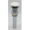 Royal plaza keramische click plug voor wastafel-fontein wit glanzend SW205932