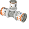 Uponor S-Press Plus pers T-stuk verlopend 20x16x20mm SW246186
