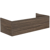 Royal plaza Intent wastafelonderkast 80x45x30cm 1 lade eiken bruin SW477362