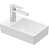 Villeroy & Boch Avento fonteinset - 36x22x11cm - kraangat links - chromen fonteinkraan - glans wit SW1204637