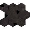 Atlas Concorde Boost Mozaiektegel - 25x30cm - 9mm - gerectificeerd - Porcellanato - Tarmac (Zwart) SW1129660