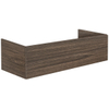 Royal plaza Intent wastafelonderkast 100x45x30cm 1 lade eiken bruin SW477349