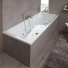 Villeroy en boch combipool just 180x80cm 22jets acryl wit TWEEDEKANS OUT11809