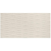 Atlas Concorde 3D Wall Carve Wandtegel - 80x40cm - 8.5mm - gerectificeerd - Whittle Ivory (Beige) SW653205