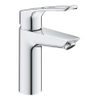 GROHE Eurosmart waterbesparende opbouw wastafelmengkraan M-size met metalen open hendel chroom SW710646