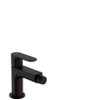 Hansgrohe Rebris s 1-gr bidetmengkraan met pop-up trekwaste matzwart SW803098