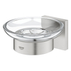 GROHE Start Cube Zeepschaal - met houder - wandmontage - supersteel SW878334