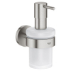 GROHE Start Zeepdispenser - 160ml - met houder - wandmontage - supersteel SW878126