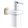 GROHE Grandera Zeepdispenser - 110ml - met houder - wandmontage - chroom/goud SW930279