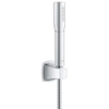 GROHE Grandera Stick Handdoucheset - 1 straalsoort - staaf - met houder - metalen slang - 150cm - chroom SW930037