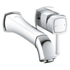 Grohe Grandera 2-gats wastafelmengkraan wand 234mm chroom SW930462