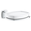 GROHE Grandera Zeepschaal - met houder - wandmontage - chroom SW930530