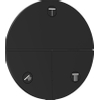 Hansgrohe Showerselect Comfort S stopkraan inbouw voor 3 functies matzwart SW917866