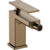 Hansgrohe Tecturis bidetkraan eengreeps met trekwaste brushed bronze SW918528