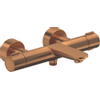 Duravit Wave Badthermostaat - omstel - koppelingen - HOH=15cm - brons geborsteld SW961768