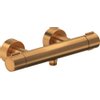 Duravit Thermostatarmaturen douchekraan thermostatisch - zonder omstel koppelingen - HOH=15cm - geborsteld brons SW962316
