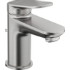 Duravit Wave Wastafelmengkraan - s-size - eengreeps - met waste - voorsprong 9.5cm - RVS geborsteld SW997816