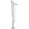 Duravit Wave Badmengkraan - vrijstaand - 2 functies - voorsprong 22.5cm - eengreeps - chroom hoogglans SW997640
