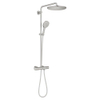 Grohe Rainshower SmartActive 310 douchesysteem rond thermostatisch hoofddouche Ø31cm en handdouche Ø13cm supersteel SW999072