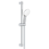 GROHE Tempesta 110 Glijstangset - 60cm - ronde handdouche - 2 straalsoorten - 8.0 l/min - gladde doucheslang - chroom SW999134
