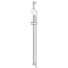 GROHE Tempesta 110 Cube Glijstangset - 90cm - vierkante handdouche - 3 straalsoorten - gladde doucheslang - chroom SW999981