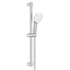 GROHE Tempesta 110 Glijstangset - 60cm - ronde handdouche - 1 straalsoort - gladde doucheslang - chroom SW999174