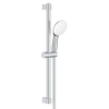 GROHE Tempesta 110 Glijstangset - 60cm - ronde handdouche - 3 straalsoort - gladde doucheslang - chroom SW999157