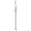 GROHE Tempesta 110 Cube Glijstangset - 90cm - vierkante handdouche - 2 straalsoorten - gladde doucheslang - chroom SW999167